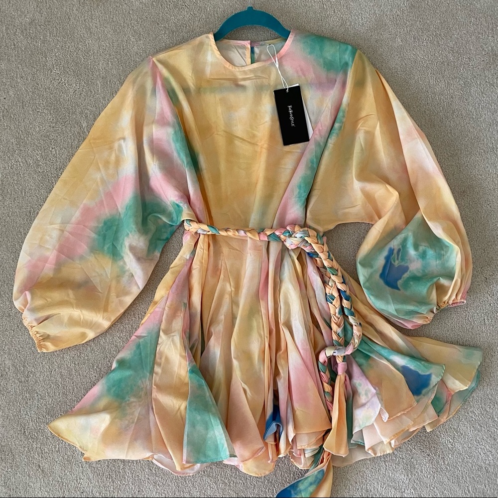 ✨NWT Two Twin Style Tie Dye Dress - PERFECT FOR TS ERAS TOUR!!